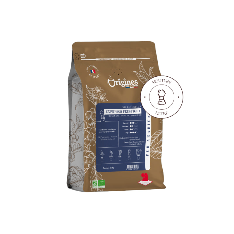 Café Expresso Prestigio - Moulu Filtre 250 g
