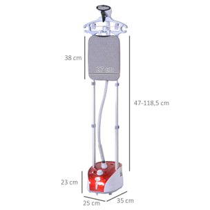 Cepillo de Vapor Para Ropa Temperatura Ajustable Depósito 2l