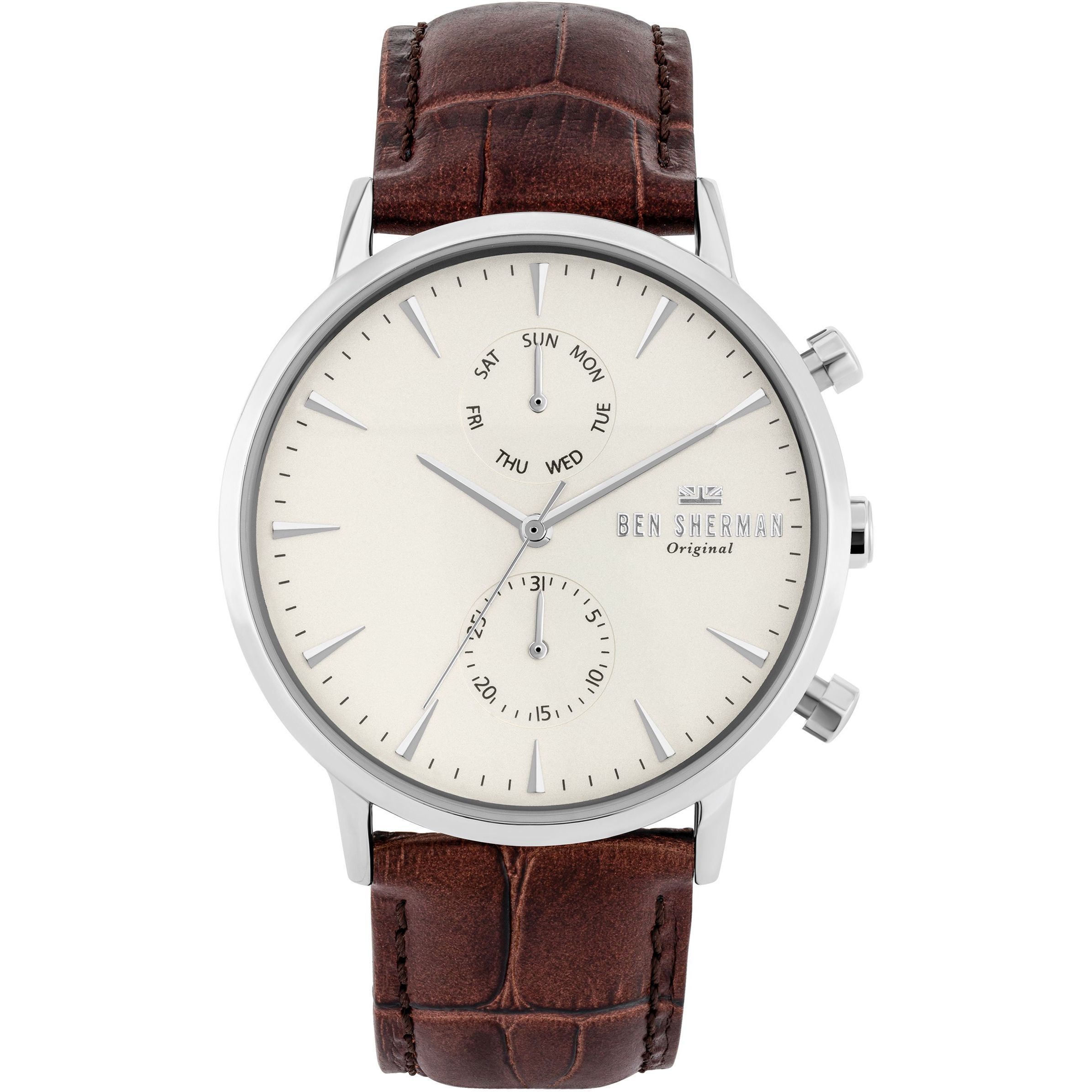 Reloj Ben Sherman WB041T Hombre Analogico Cuarzo con Correa de Cuero