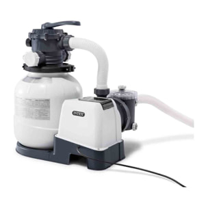 Intex Pompa Filtro a Sabbia Krystal Clear, Flusso Acqua 7900 L/h