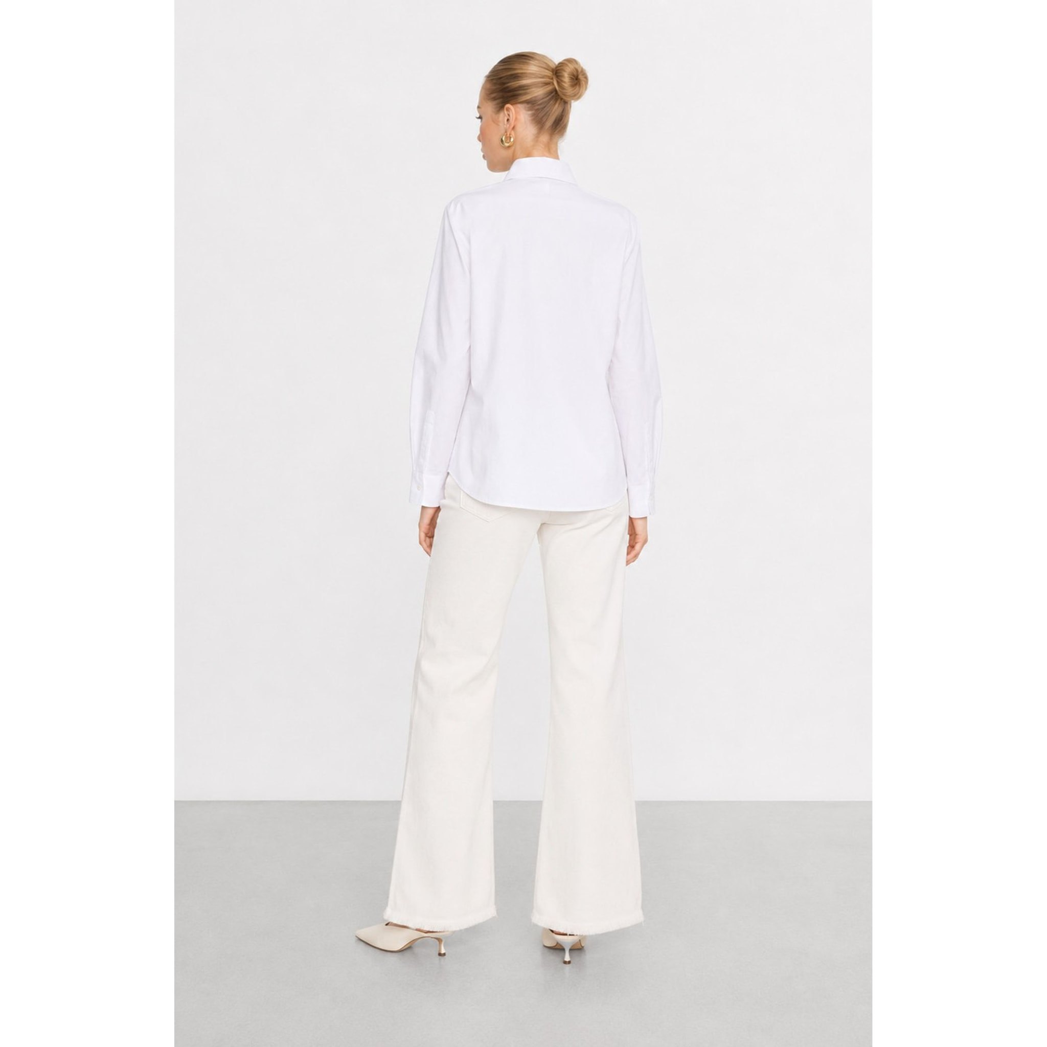 Kocca - Camicia da donna classica a maniche lunghe in cotone Donna