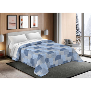 Trapunta Invernale Scaldanotti Islanda Blu