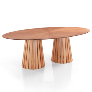 Tomasucci Table ovale VOLGA WOOD