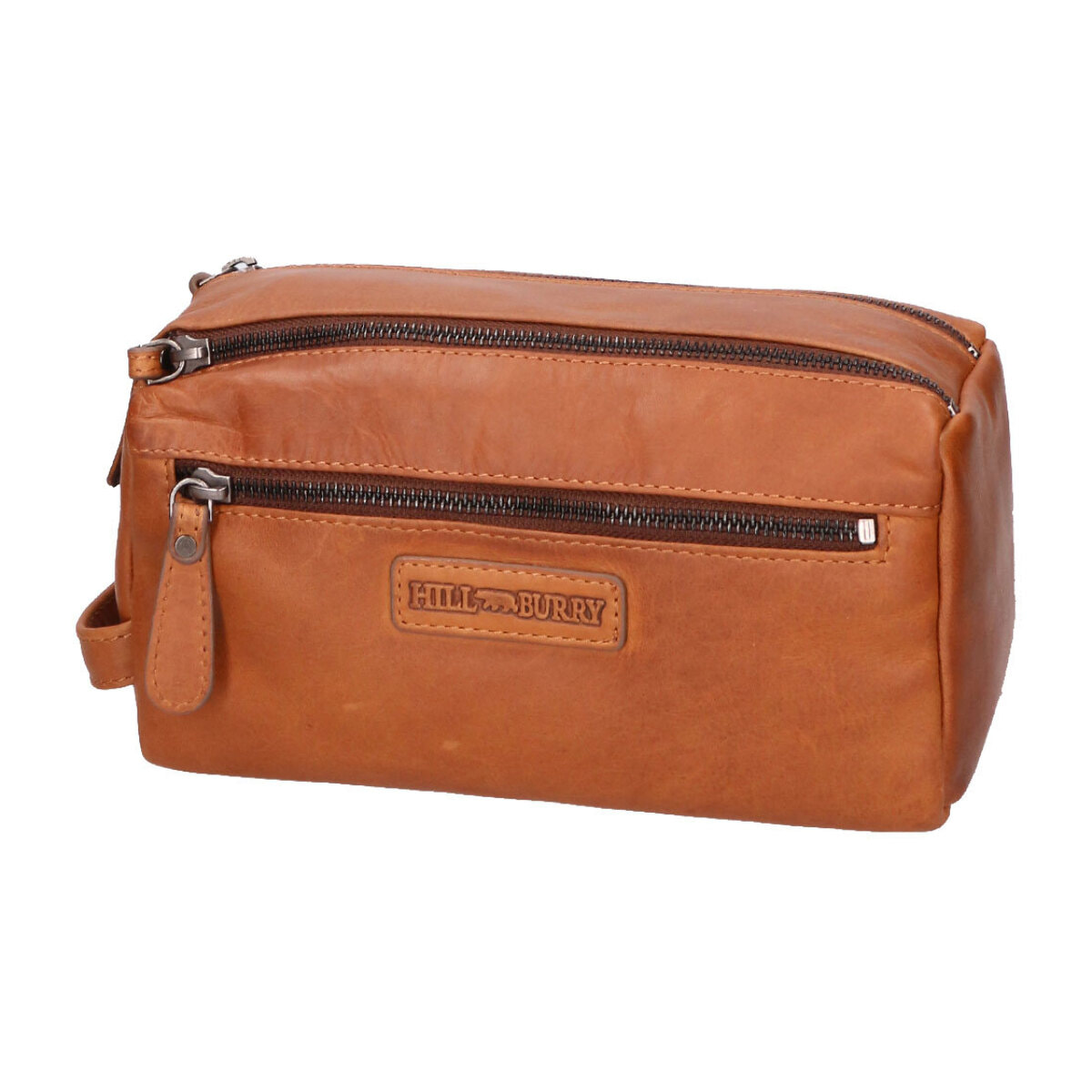 Beauty case  da uomo In Vera pelle Made in Italy 24x15x11 cm