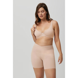 Culottes elastiche anti-sfregamento beige