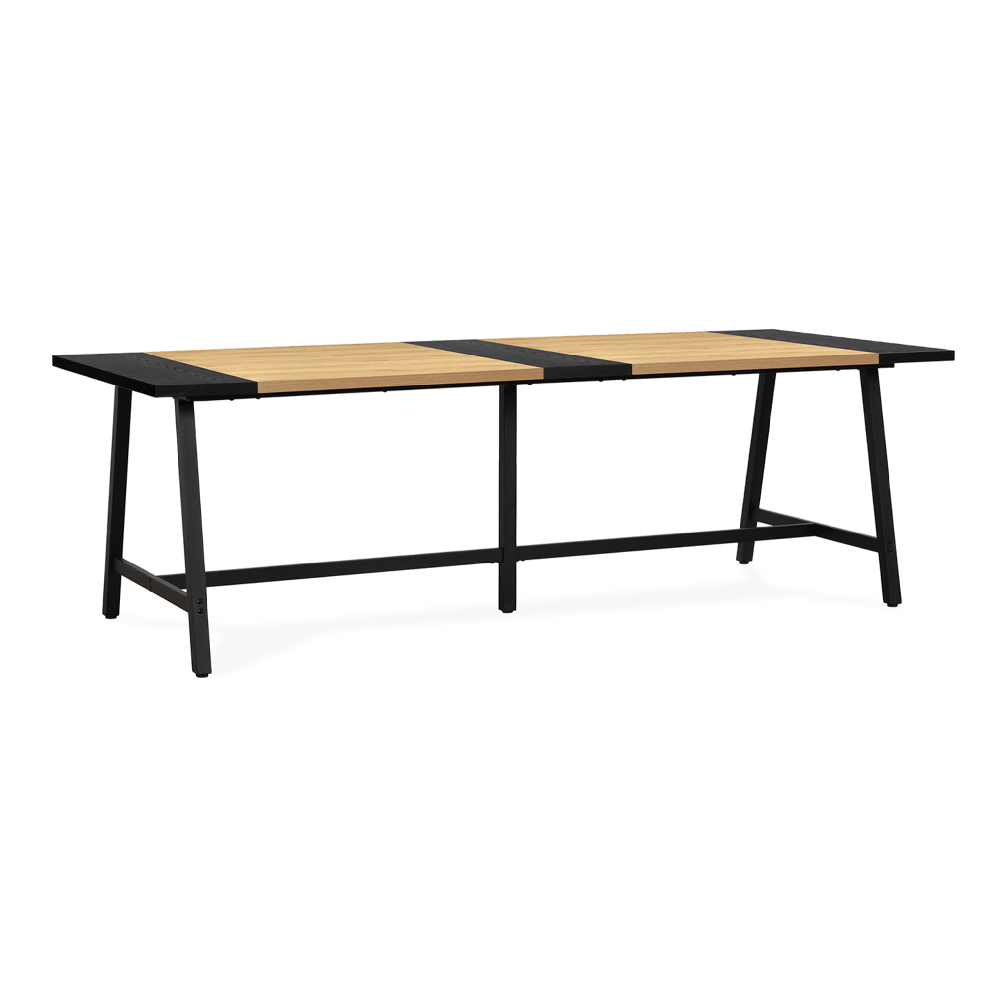 Mesa de comedor Caracas efecto Roble, 240 cm
