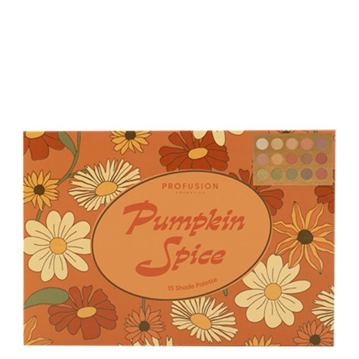 Pumpkin Spice - Palette 15 Fards à Paupières