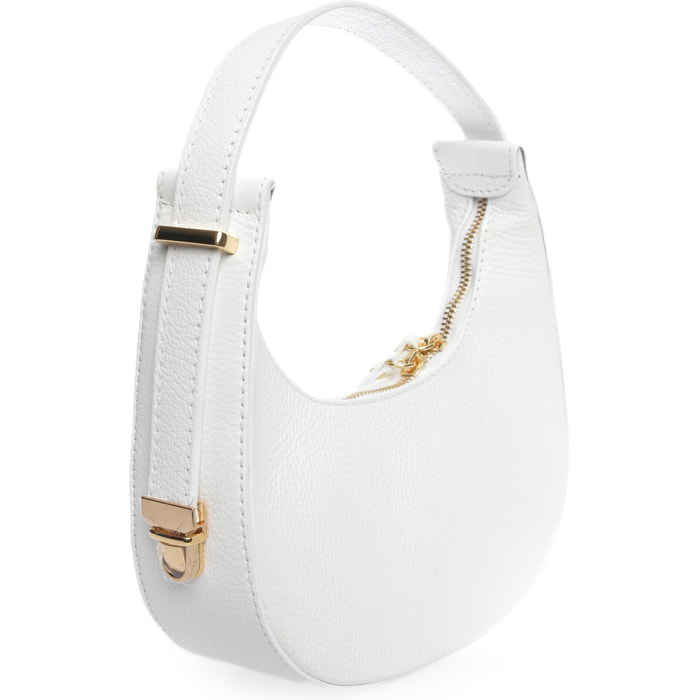 Borsa a mano Anna Luchini Bianco