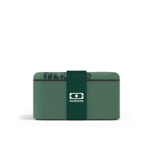 Lunch box 2 compartiments Square 1,7L Made in France  Jungle