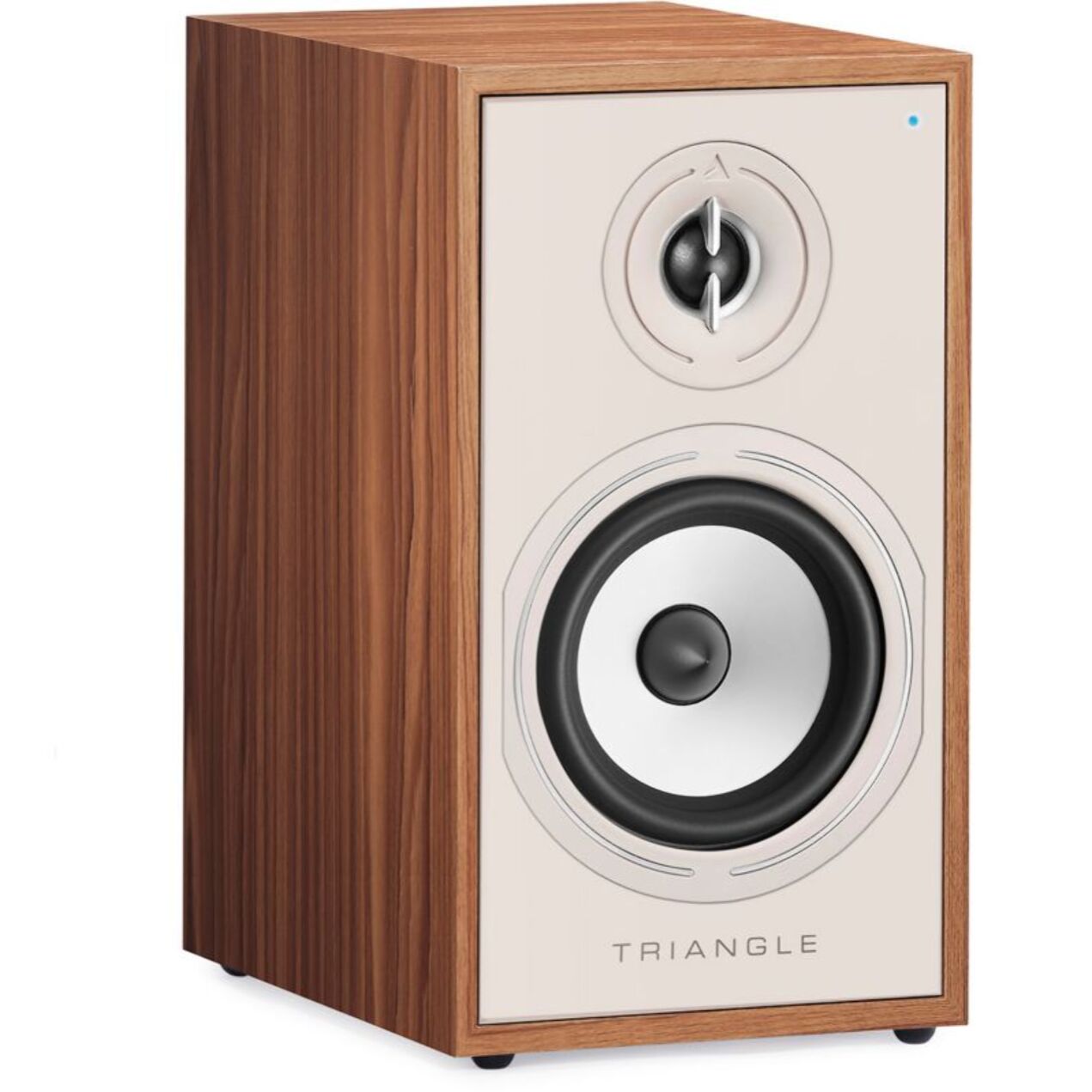 Enceinte bibliothèque active TRIANGLE BR02 Connect Chene
