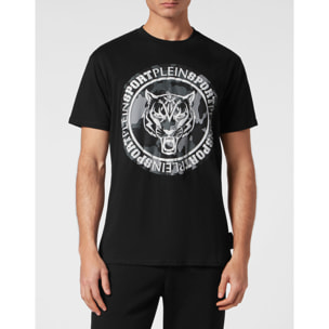 PLEIN SPORT T-Shirt Round Neck CARBON TIGER