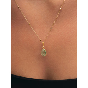 Charm Birthstones Baño Oro