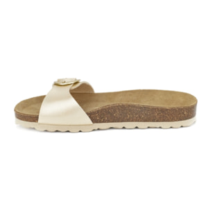 SANDALIA SEVILLA BABUNKERS DORADO