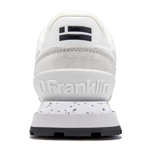 Zapatillas Unisex Deportivas Casual Vibla Zig Blanco D.Franklin