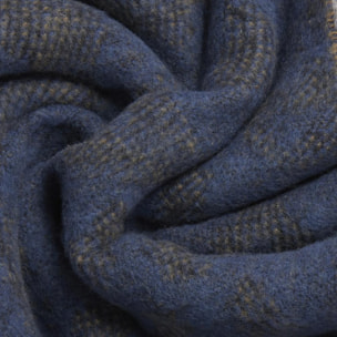 Piquadro Sciarpa animalier con frange