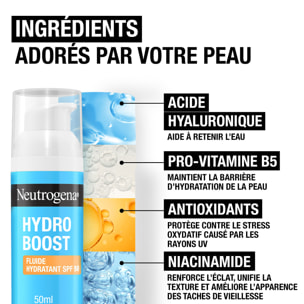 Hydro Boost SPF 50 - Fluide Hydratant avec acide hyaluronique B5 et niacinamide Hydro Boost 50ml