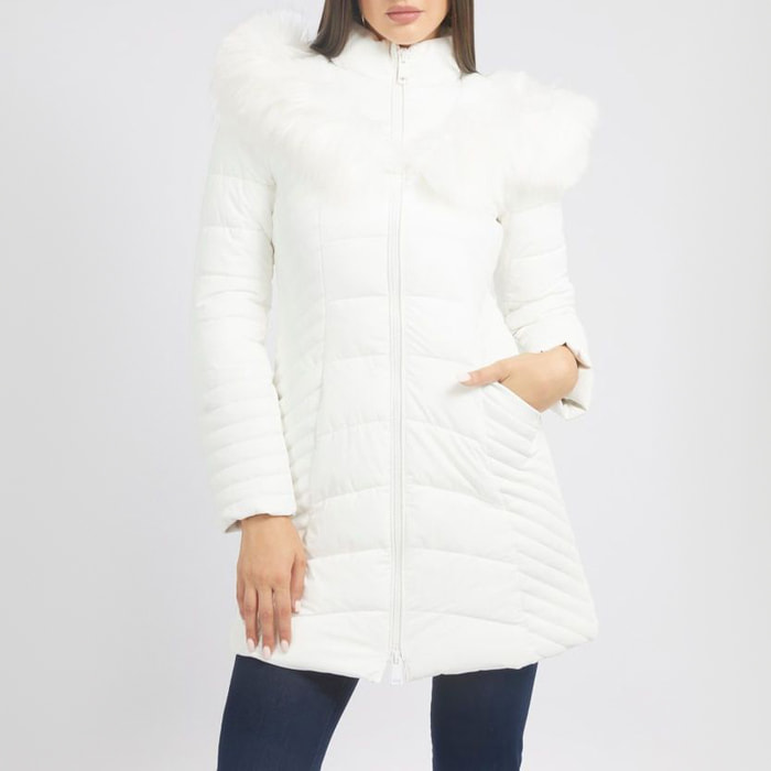 Doudoune New Oxana - coupe-vent - slim fit - blanc