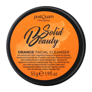 Limpiador facial solido de naranja - 55 g