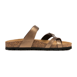 Sandalia BABUNKERS MARRON
