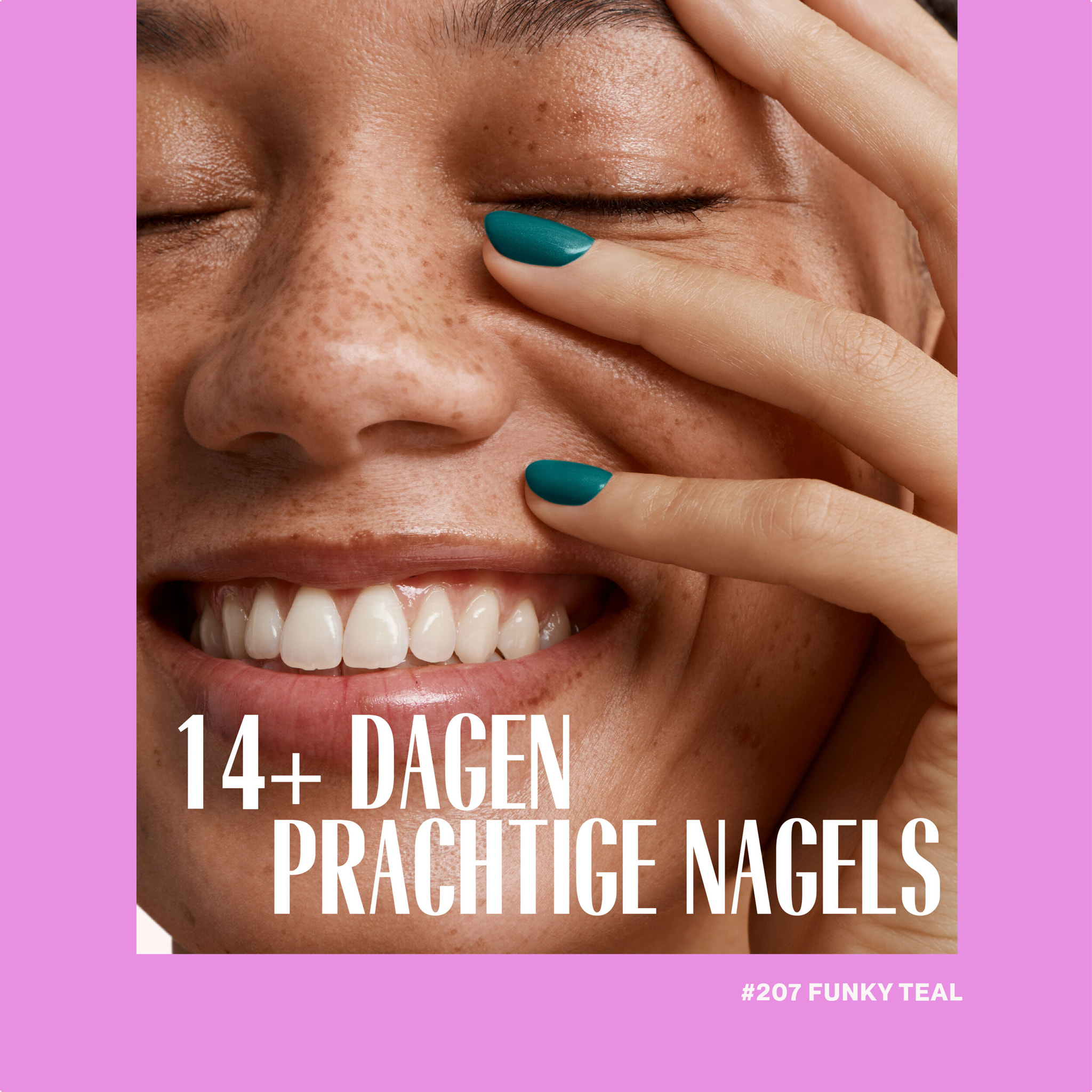 Vernis semi-permanent - 207 Funky Teal - 15 ml