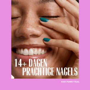 Vernis semi-permanent - 207 Funky Teal - 15 ml