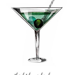 Poster is for dancing Affiche + cadre en bois - Noir