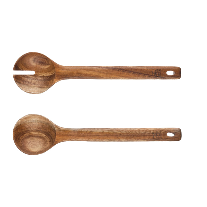 Couverts à salade en bois d'acacia OLLE