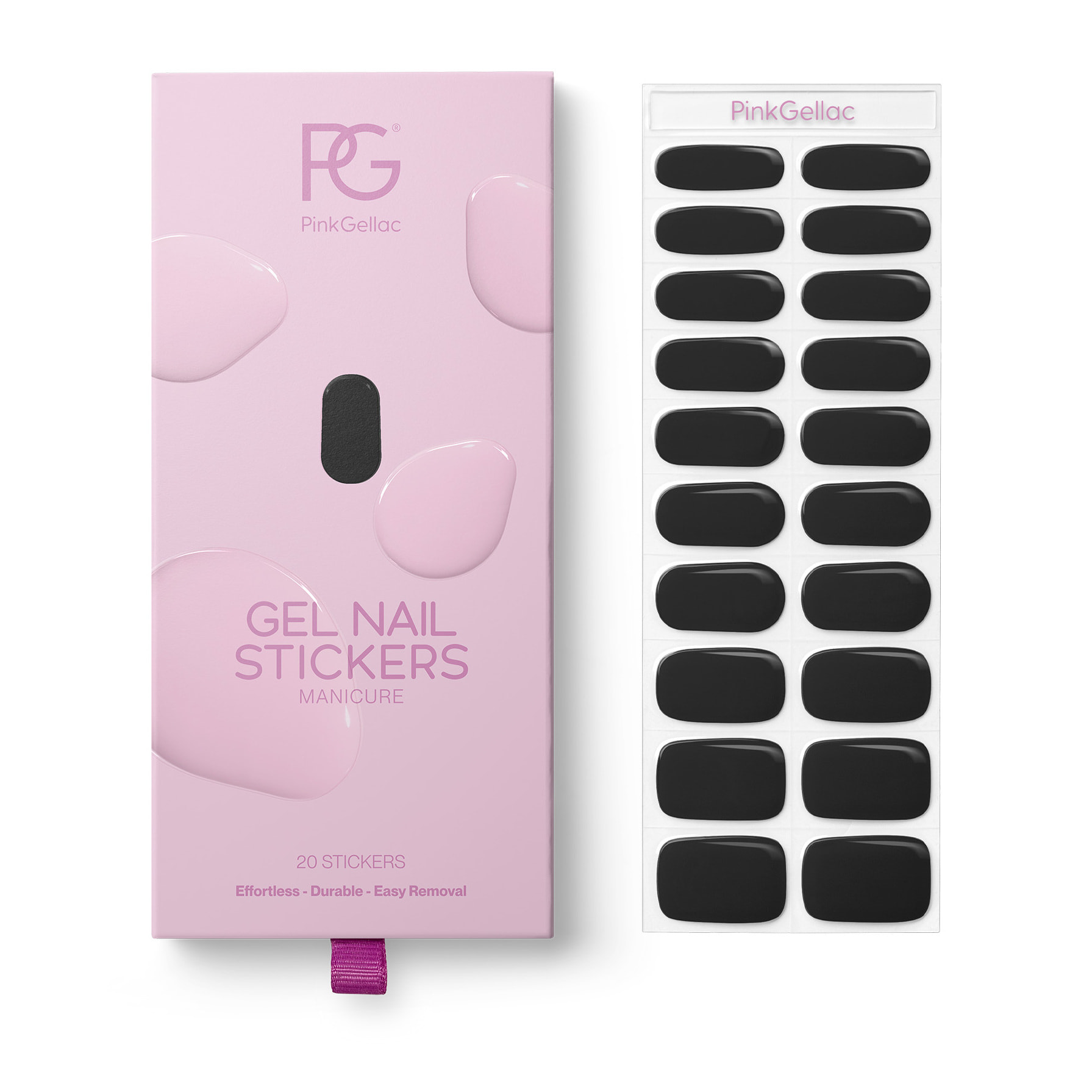 Stickers gel - 0024 Jet Black