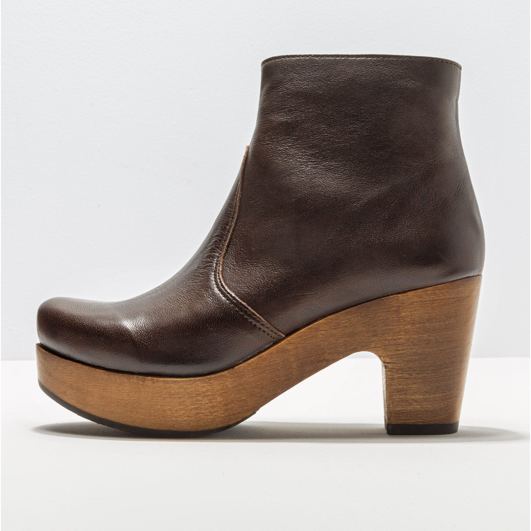 Botines con tacón S3260 MONTONE BROWN/ ST.LAURENT color Brown