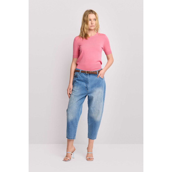 Kocca - Pantaloni in denim di cotone Donna, Denim