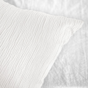 Parure housse de couette 3pcs 100% microfibre_blanc 220x240 cm