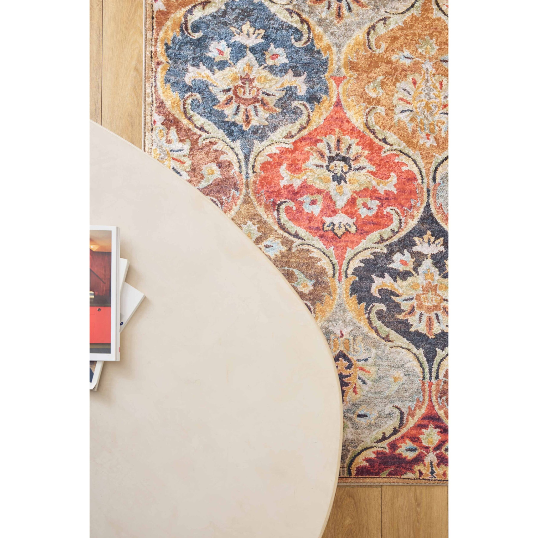 STAMPA - Tapis lavable à motif baroque - Multicolore