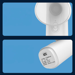 Nebulizzatore oculare con funzione nebbia e 2 contenitori.
