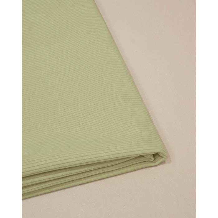 Housse pour tête de lit en velours côtelé vert citron en différentes tailles