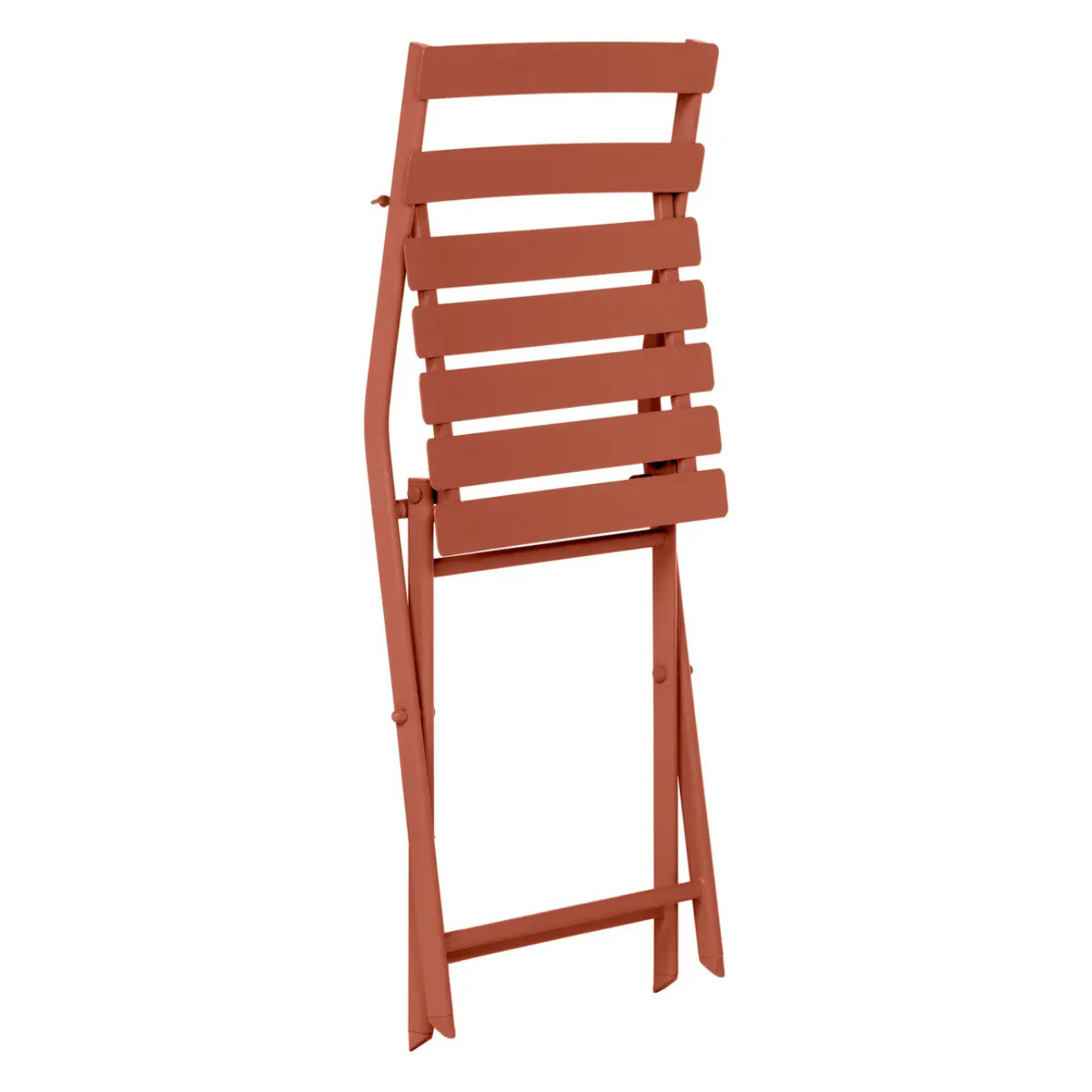 Chaise de jardin pliante "Greensboro" ambre en acier traité époxy