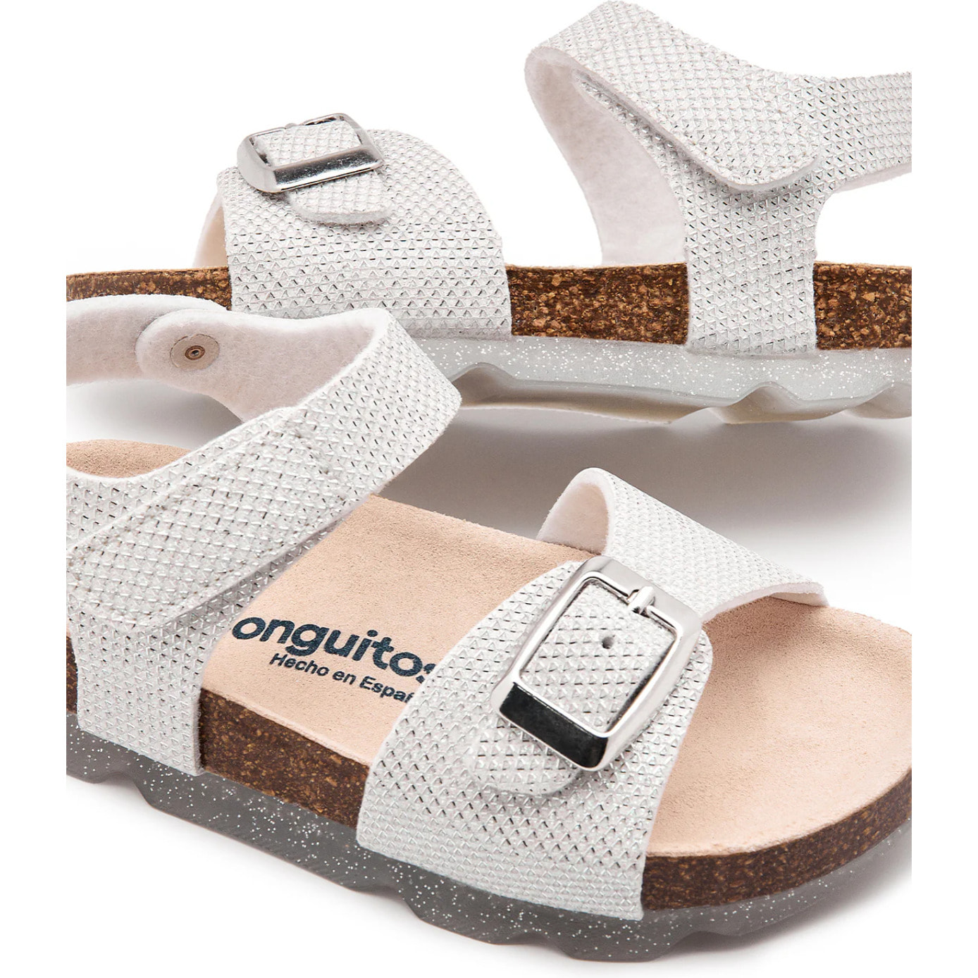 Sandalias Bio Textura Blanco