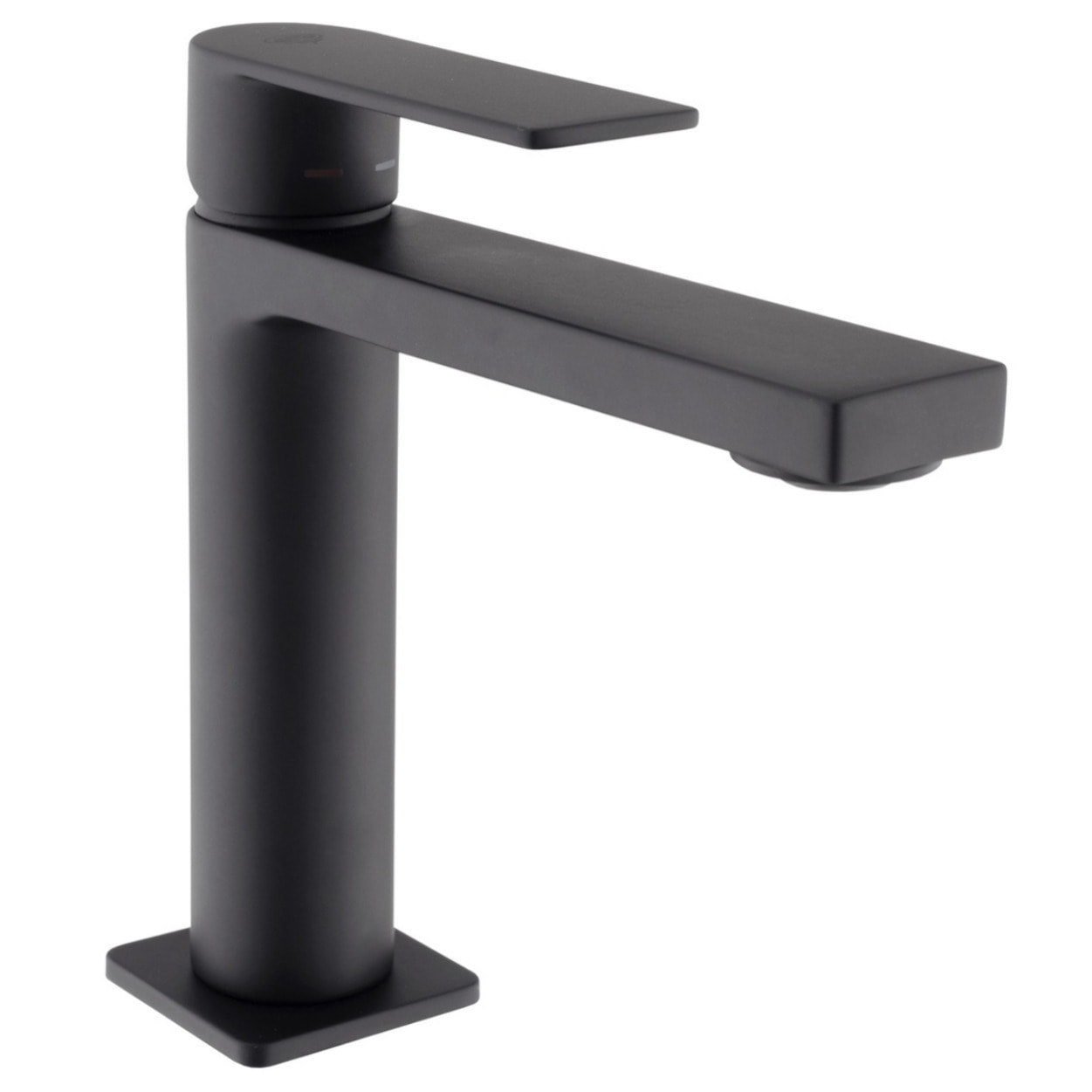 B-Way set mitigeur lavabo + mitigeur cuisine Ceramia Timeless acier inoxydable, douchette extractible, noir mat (SATTMLW271BM)