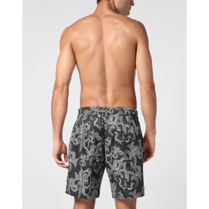 PHILIPP PLEIN Swim Trunks DRAGON