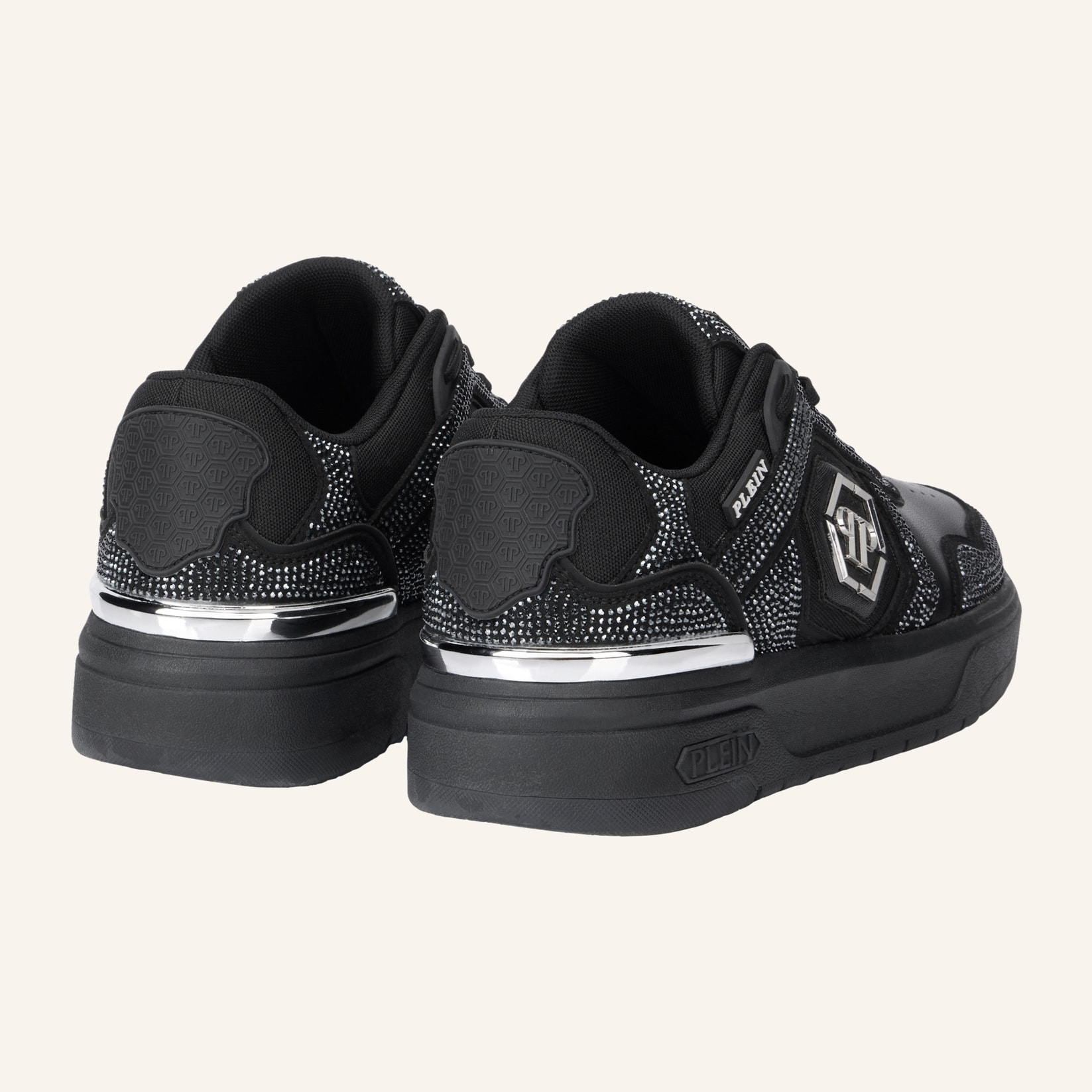 PHILIPP PLEIN Low-Top Sneakers SK8R Strass
