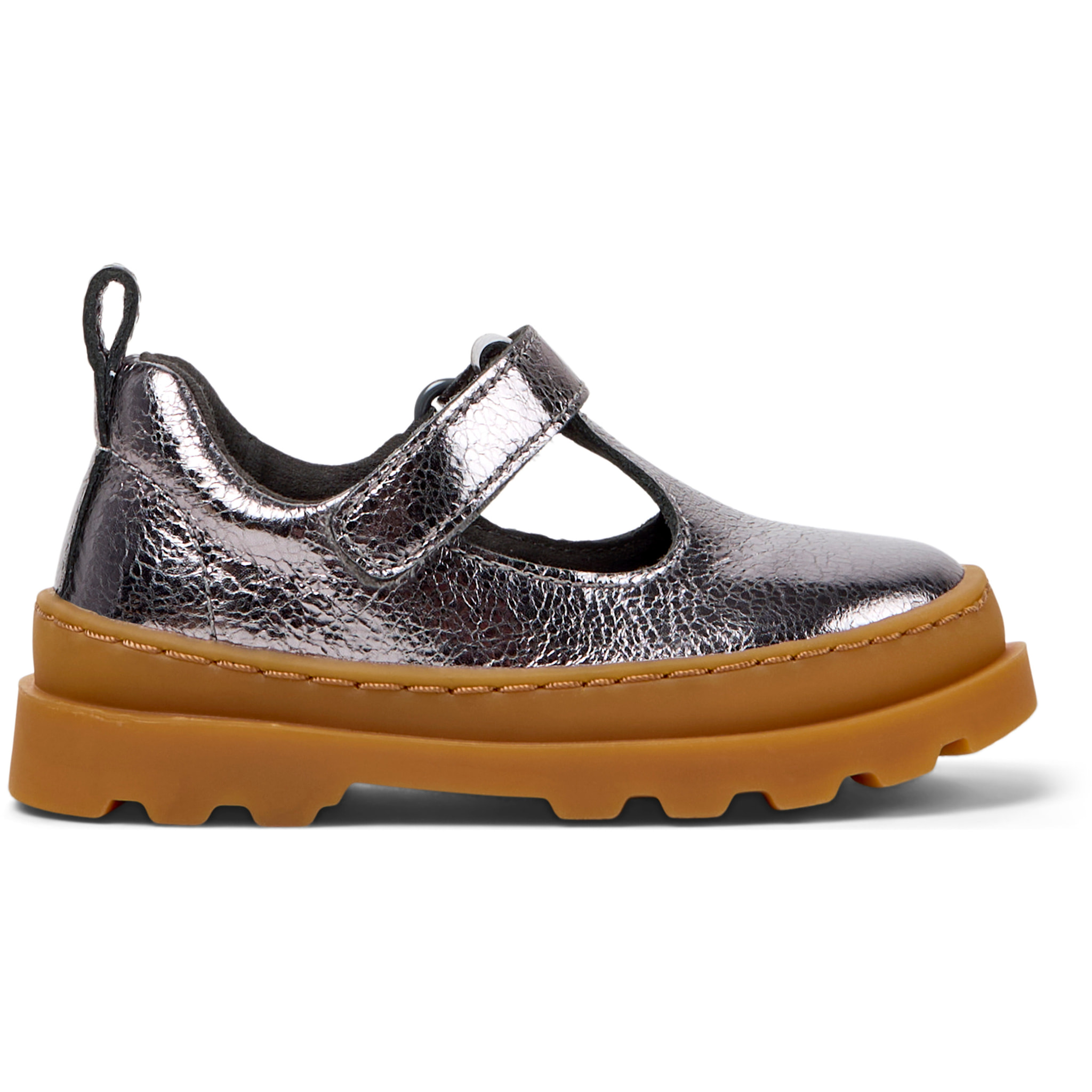 Ballerine - CAMPER Brutus - Grigio - Pelle liscia