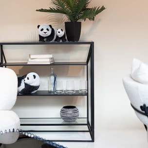 Déco bébé panda assis 13cm Kare Design