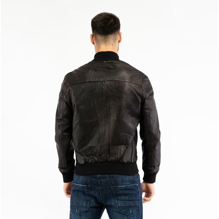 BIKKEMBERGS giubbino uomo black