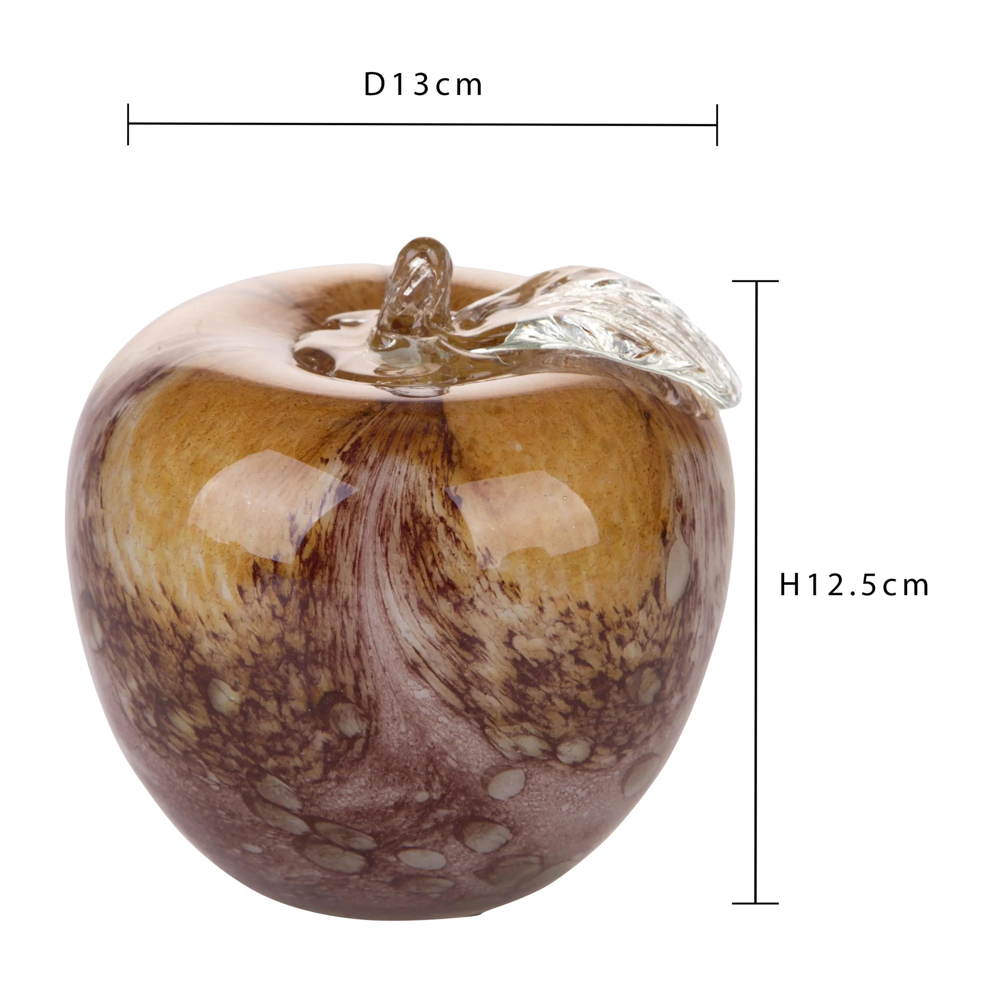 Mela - Pezzi 2 - 13xH12,5x13cm - Bianchi Dino SpA