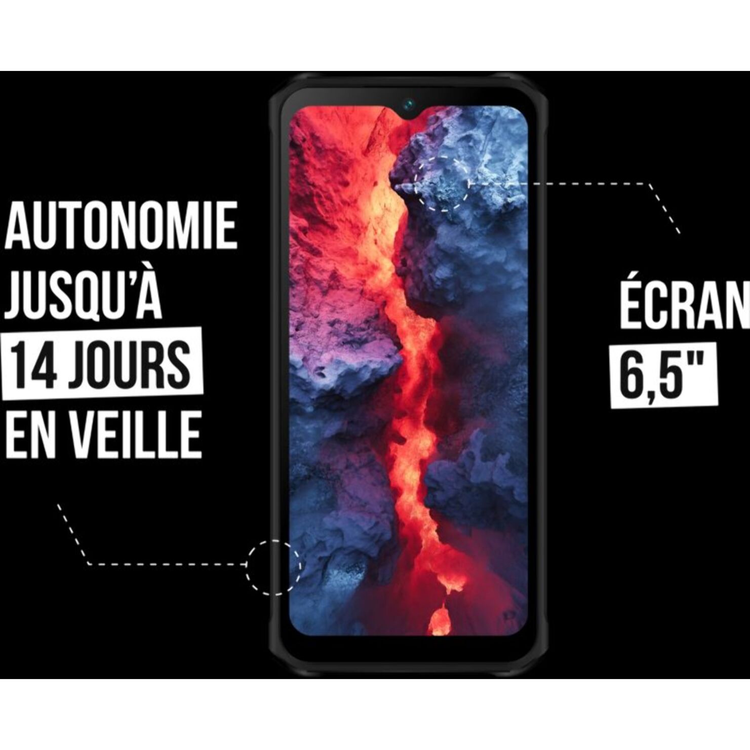 Smartphone LOGICOM Xtrem 650 128Go