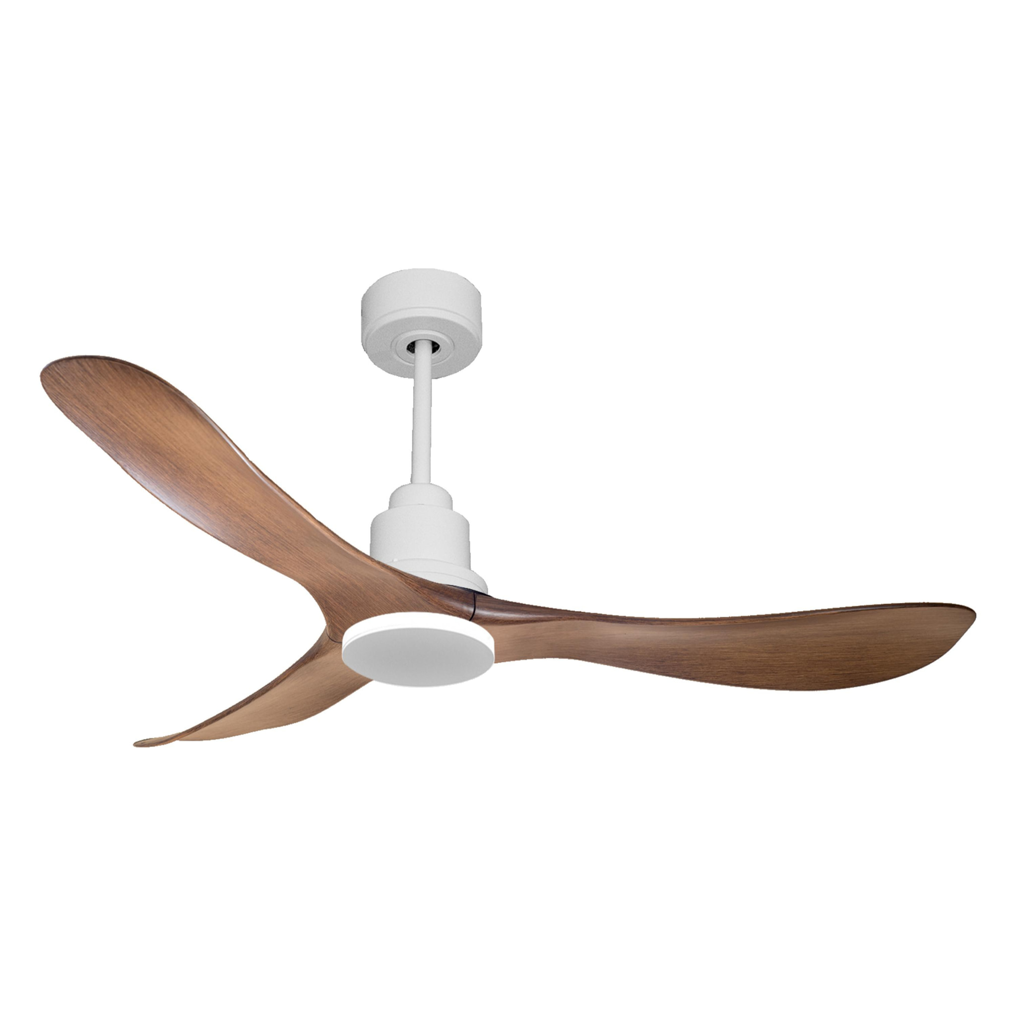 Ventilateur de plafond Réversible  Thermostat Pays vendable Wifi Moteur à courant continu Toits en pente Télécommande Hypersilence Mémoire