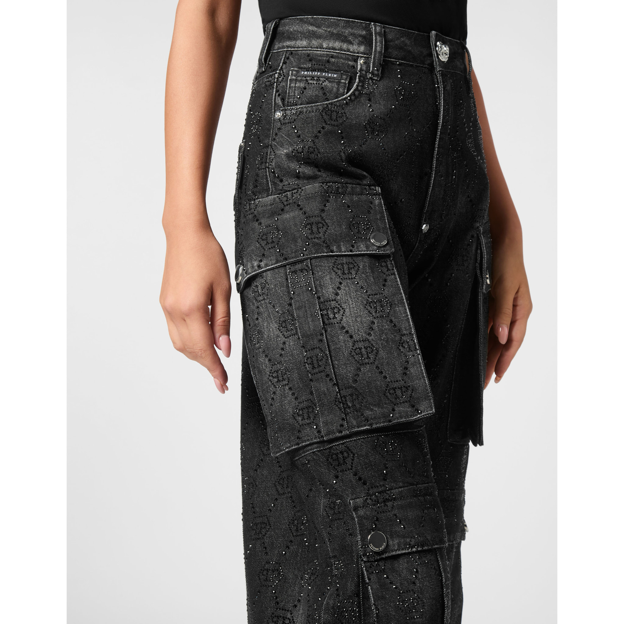 PHILIPP PLEIN Vaqueros Cargo Regular Fit MONOGRAM
