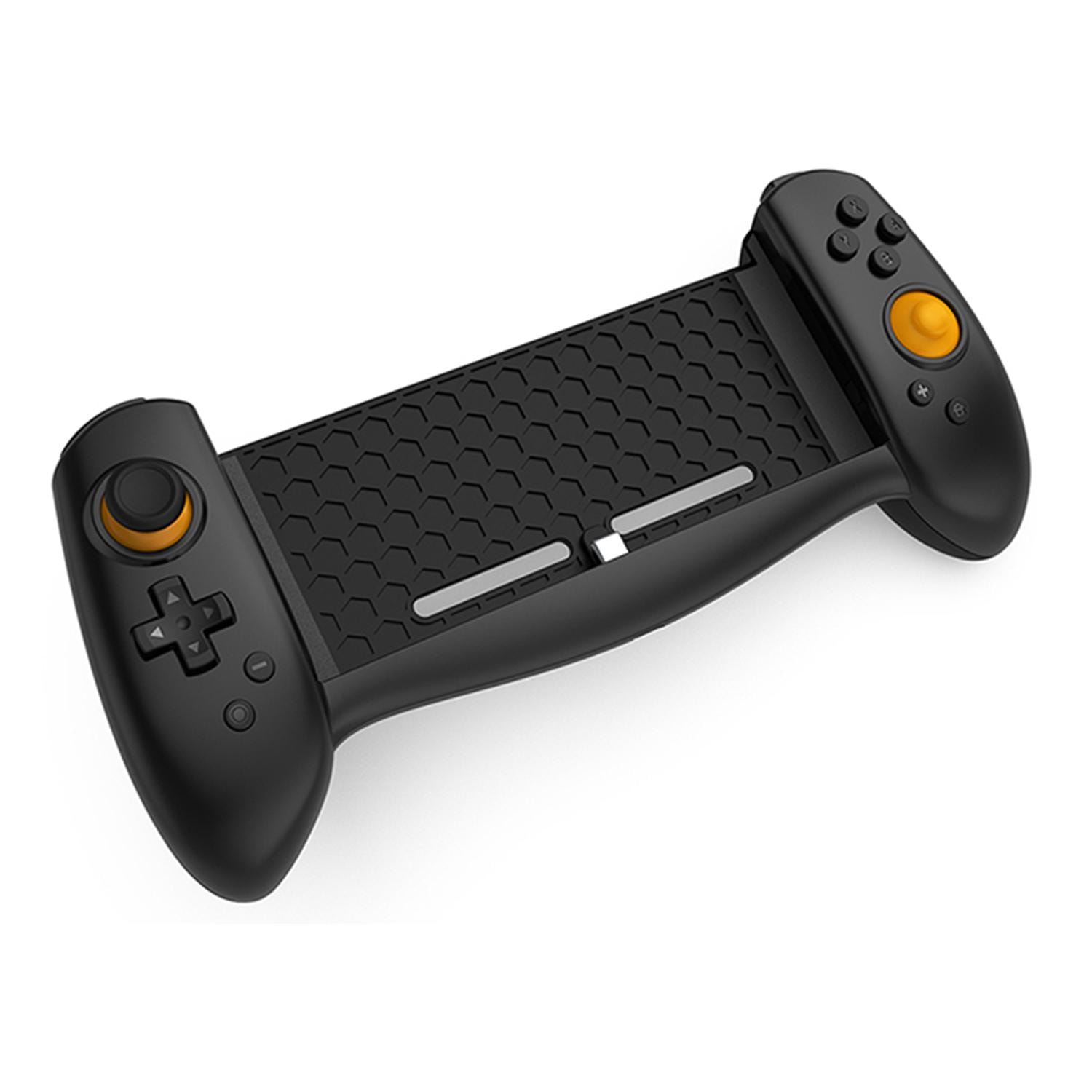 Impugnatura controller compatibile con Nintendo Switch TNS-18133C. Connessione automatica, elevata ergonomia, motori a vibrazione, sensori giroscopici.