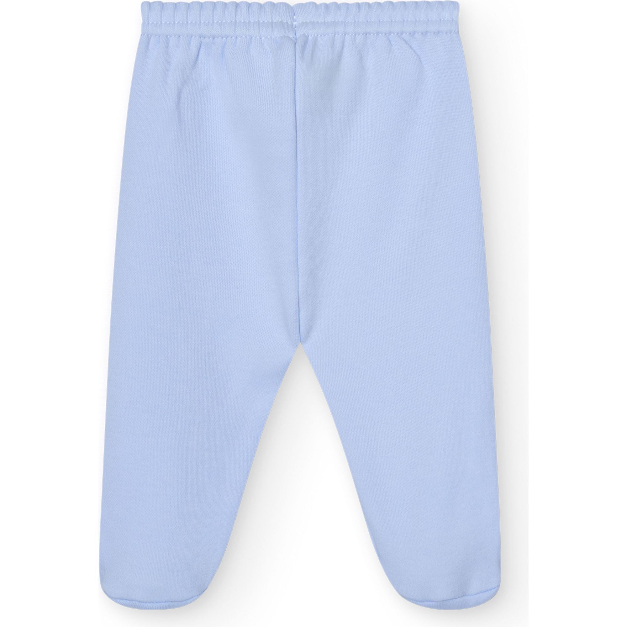 Polaina bebé algodón con pies invierno