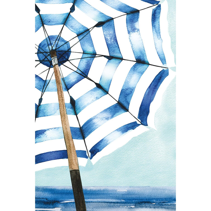 Tableau contemporain surf et soleil  Toile imprimée