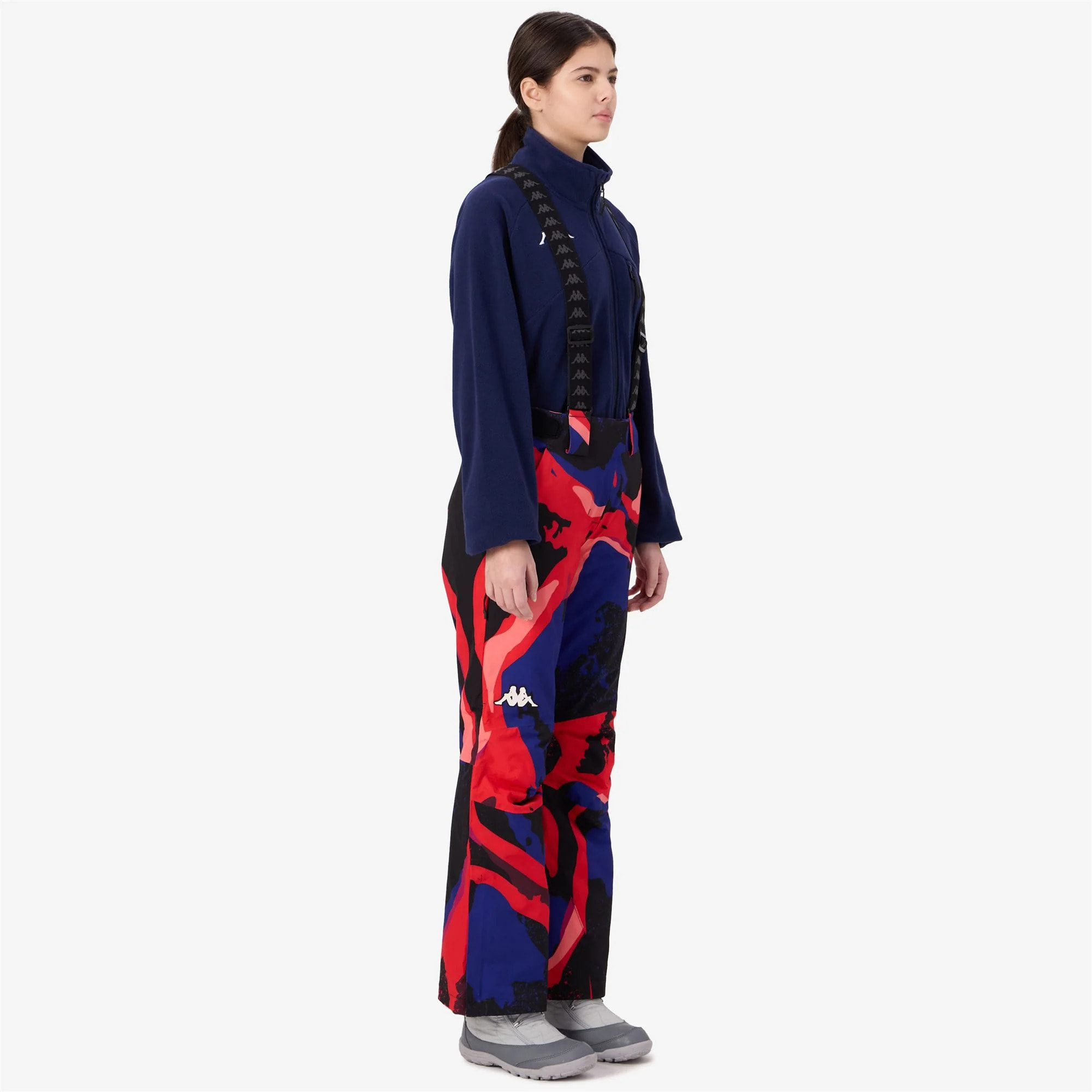 Kappa - Pantaloni Donna Rosso - 8Cento 834G